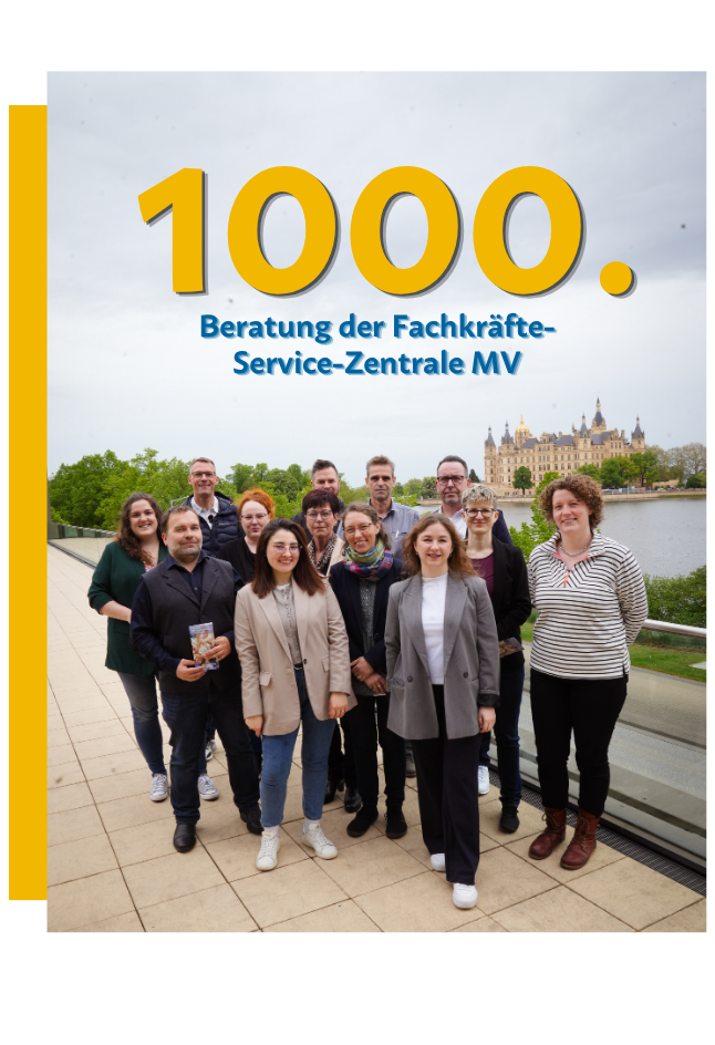 Instagram Video: 1000. Beratung der FK-SZ MV Instagram Video: 1000. Beratung der Fachkräfte-Service-Zentrale MV